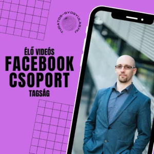 Élő videós facebook csoport tagság